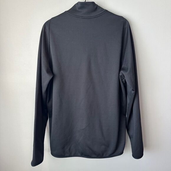 Nike Pullover Mens Medium Black Dri-Fit 1/4 Zip Athletic Training Top - Picture 5 of 5